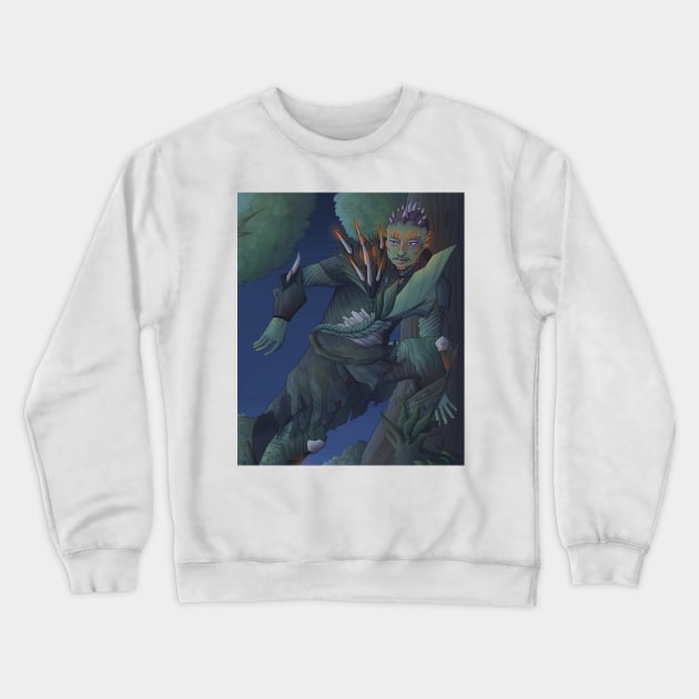 Night Patrol Crewneck Sweatshirt by Dapper Draws